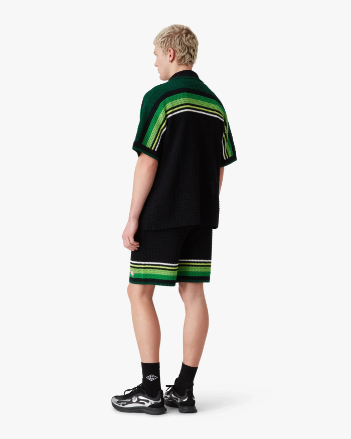 CASABLANCA Knitted Suit Shirts Shorts FZTZ109