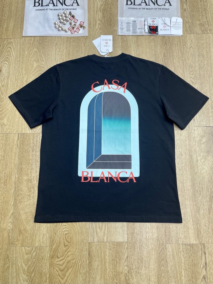 CASABLANCA L'ARCHE Suit Tee Shorts FZTZ113