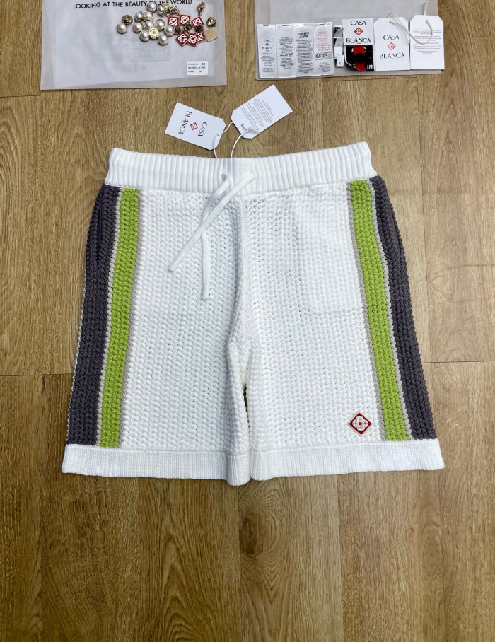 CASABLANCA Knitted Suit Shirts Shorts FZTZ090