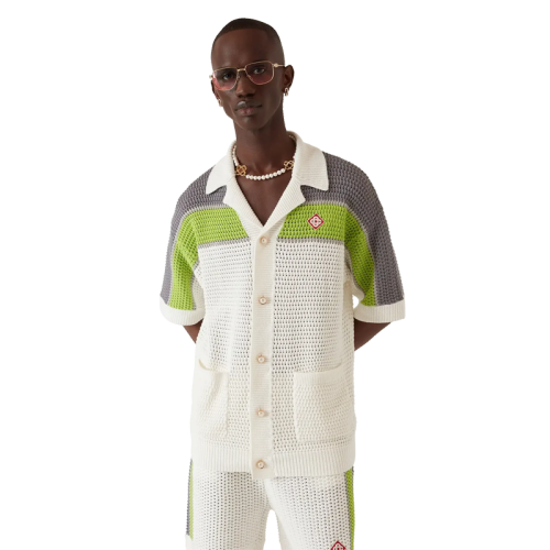 CASABLANCA Knitted Suit Shirts Shorts FZTZ090