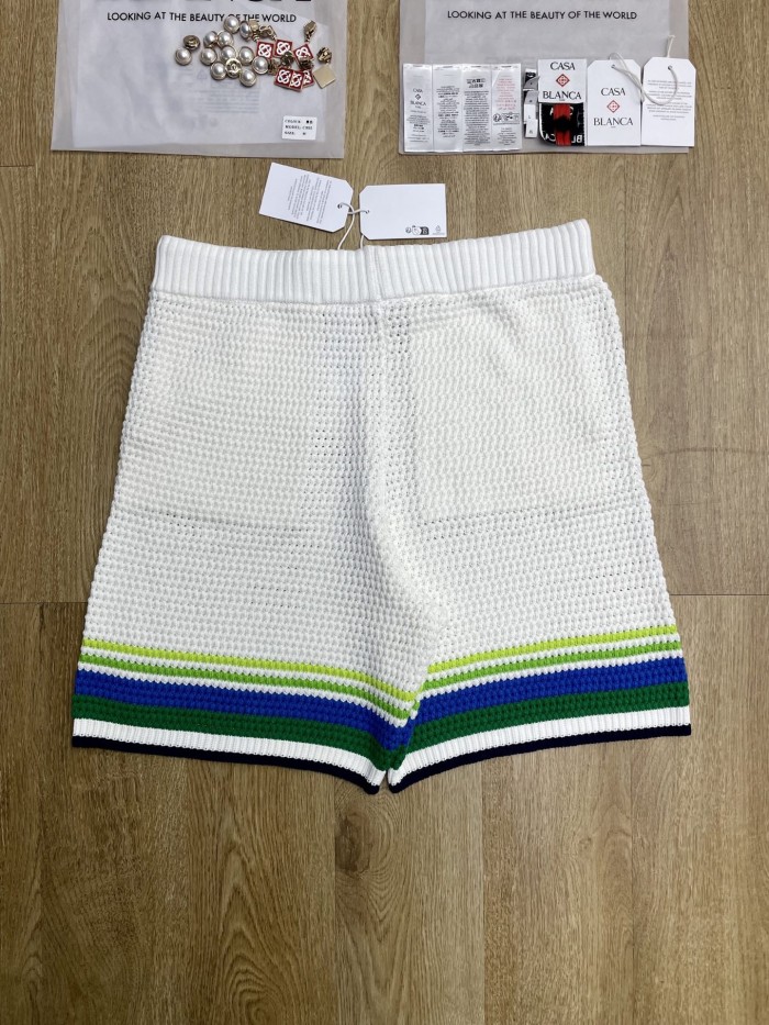 CASABLANCA Knitted Suit Shirts Shorts FZTZ107