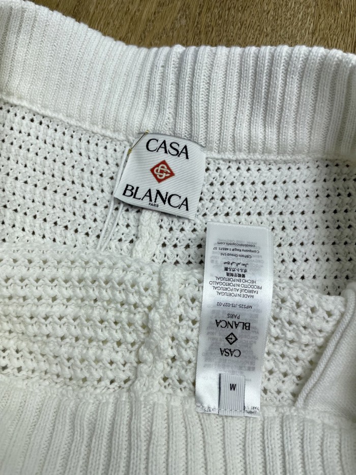 CASABLANCA Knitted Suit Shirts Shorts FZTZ108