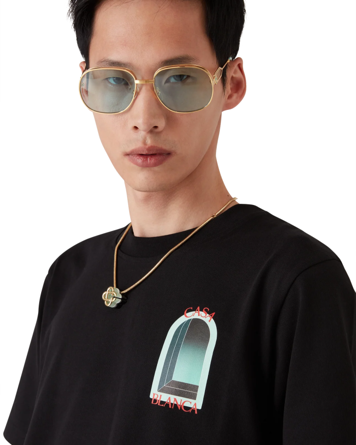 CASABLANCA L'ARCHE Suit Tee Shorts FZTZ113