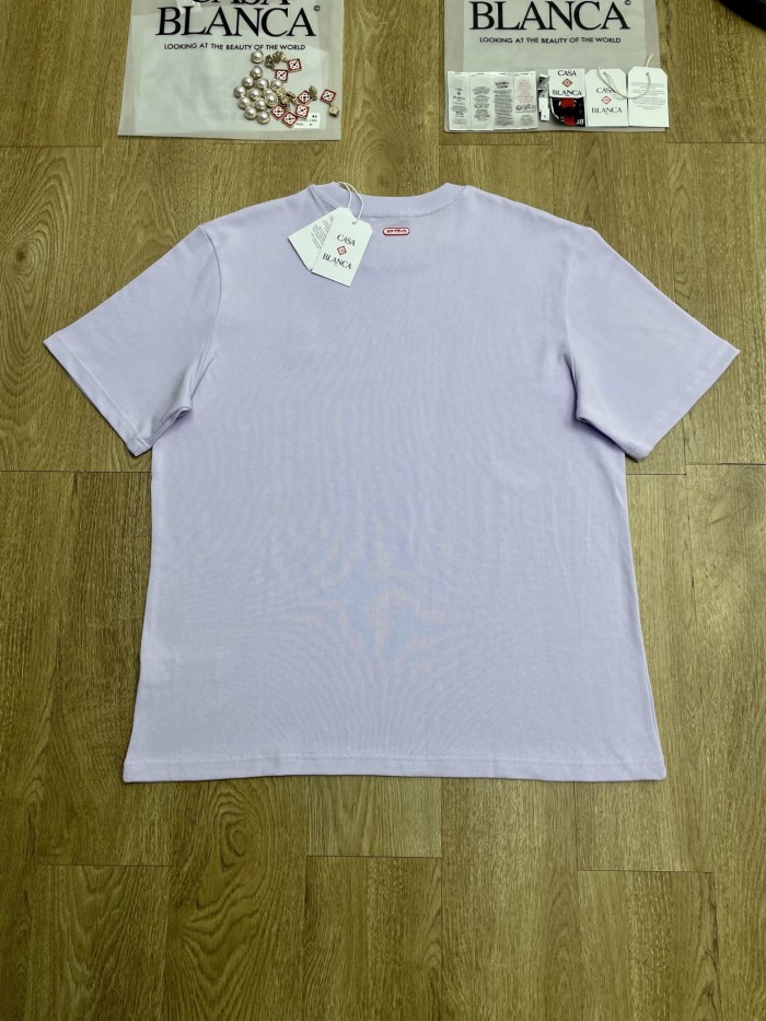 CASABLANCA LOGO PATCH T-shirts FZTX6117