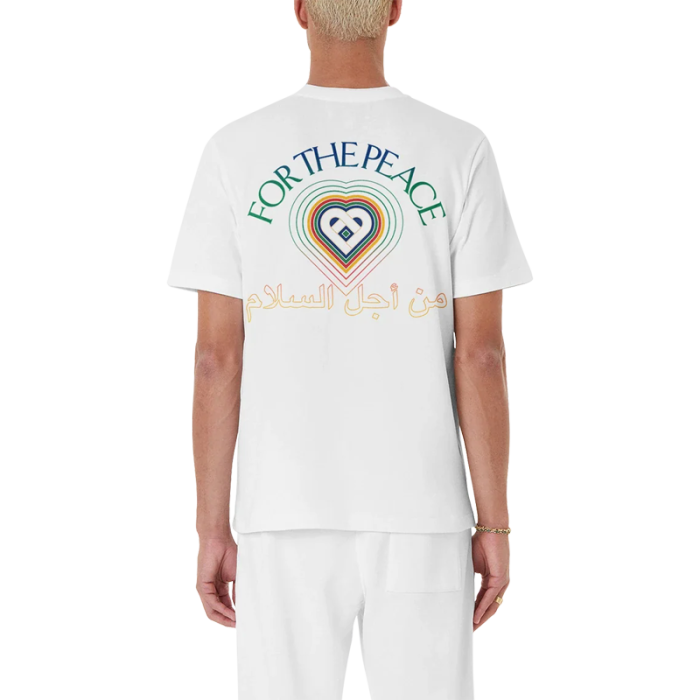 CASABLANCA FOR THE PEACE T-shirts FZTX6116