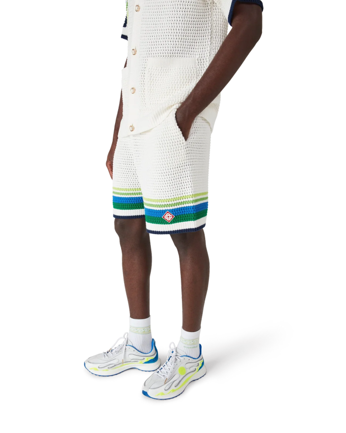 CASABLANCA Knitted Suit Shirts Shorts FZTZ107