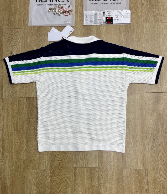 CASABLANCA Knitted Suit Shirts Shorts FZTZ107
