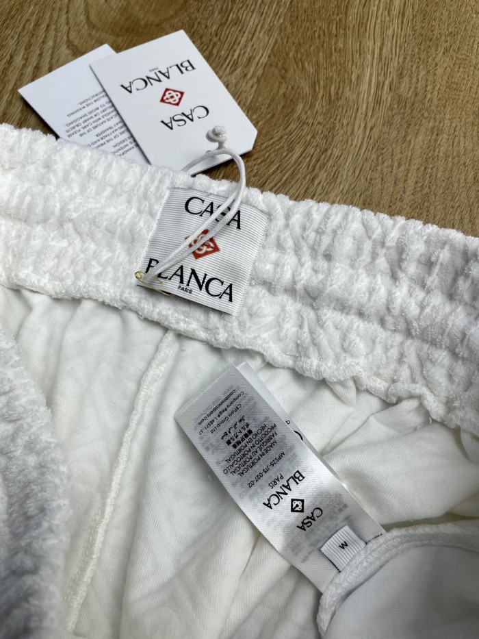 CASABLANCA Monogram Towelling Suit Shirts Shorts FZTZ105
