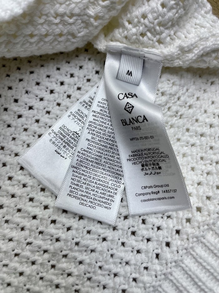 CASABLANCA Knitted Suit Shirts Shorts FZTZ107