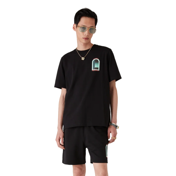 CASABLANCA L'ARCHE Suit Tee Shorts FZTZ113