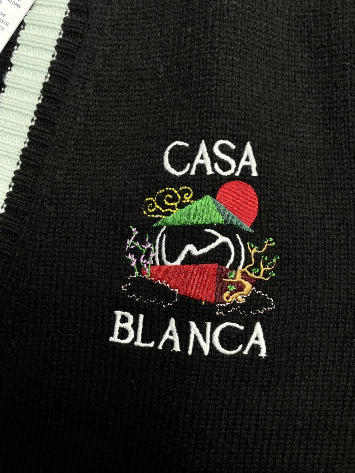 CASABLANCA CASA MOUNTAIN TEMPLE CARDIGAN FZMY848