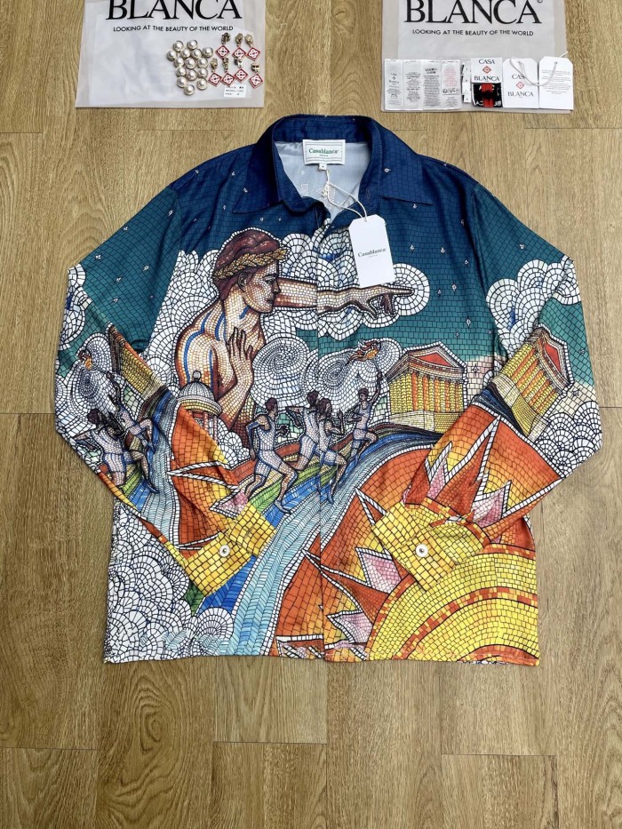 CASABLANCA Silk Shirts FZCS454