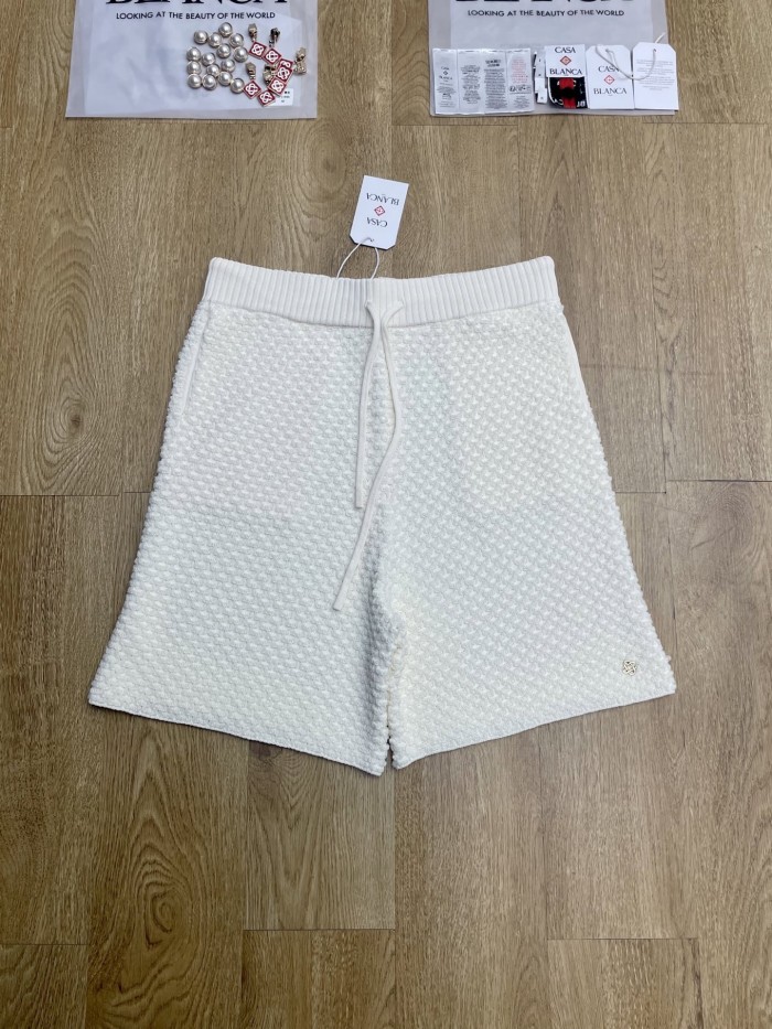 CASABLANCA Knitted Suit Shirts Shorts FZTZ115