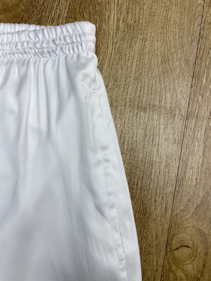 CASABLANCA MONTAGNE ONDULEE SILK SHORTS FZKZ1885