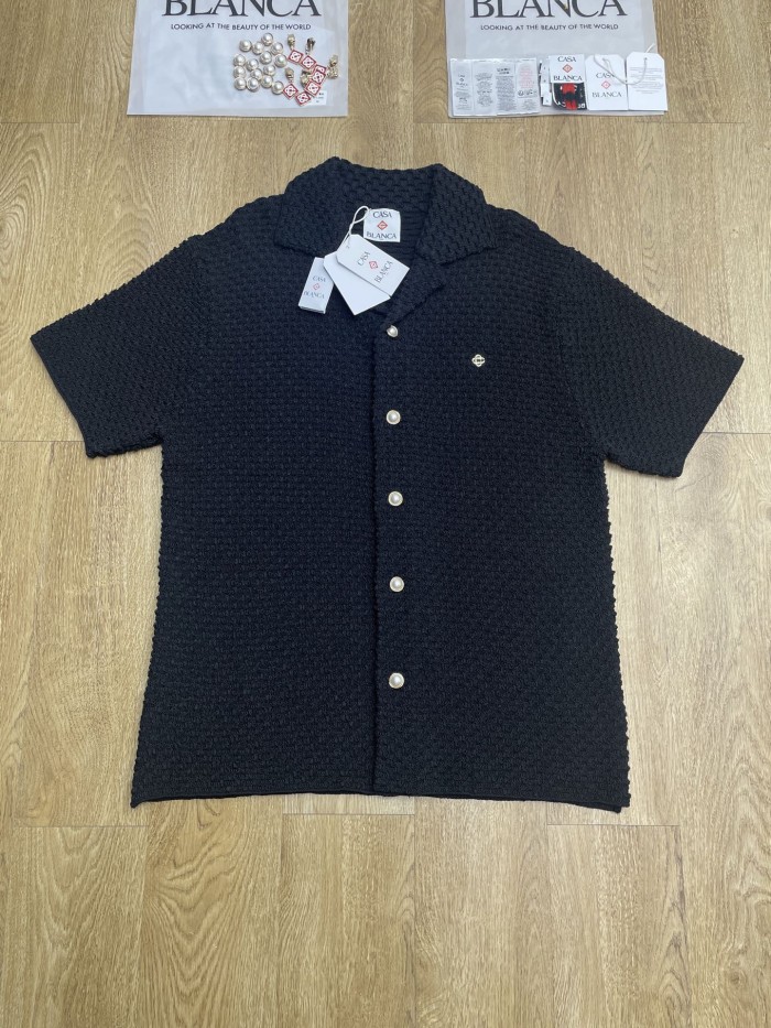 CASABLANCA Knitted Suit Shirts Shorts FZTZ115