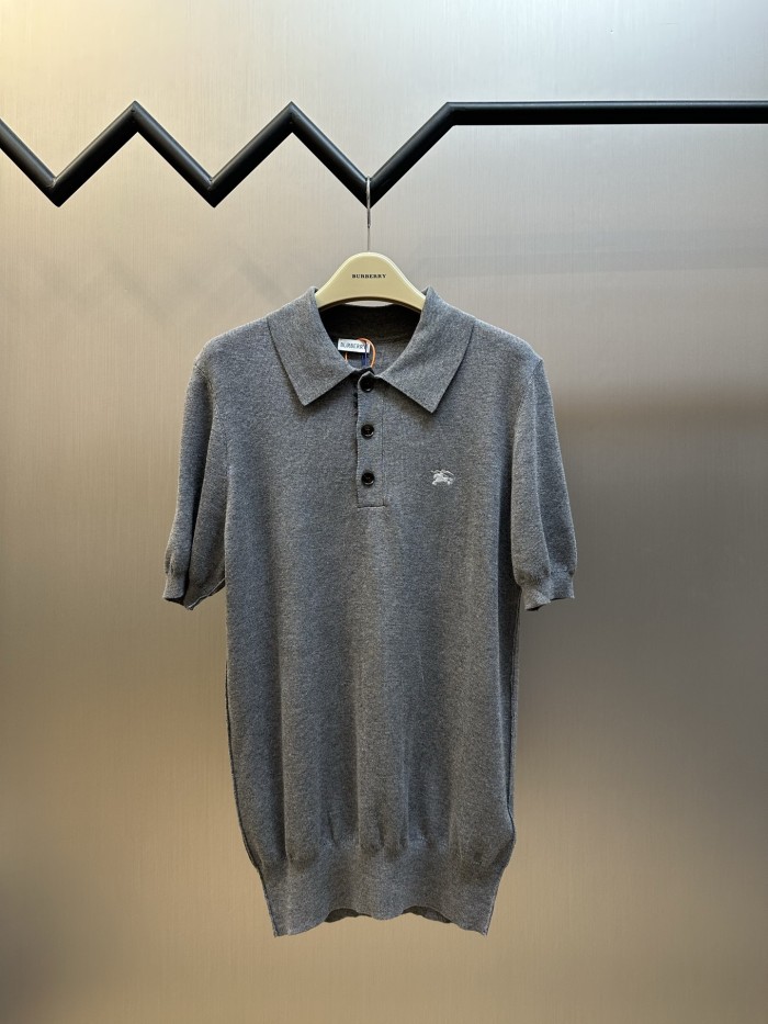 Burberry Cashmere Polo Shirt FZTX6139
