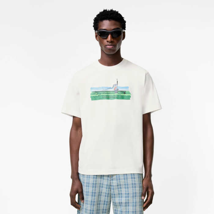 Burberry Maze Cotton T-shirt FZTX6150