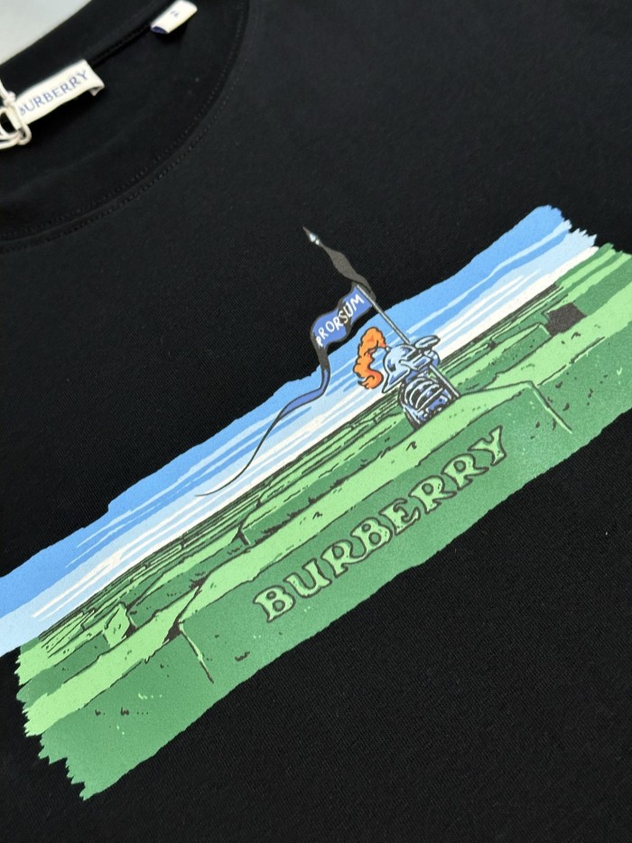 Burberry Maze Cotton T-shirt FZTX6150