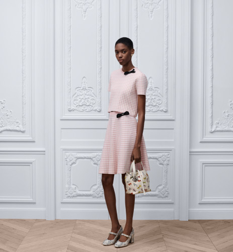 Dior Vichy Knitted Dress FZQZ042