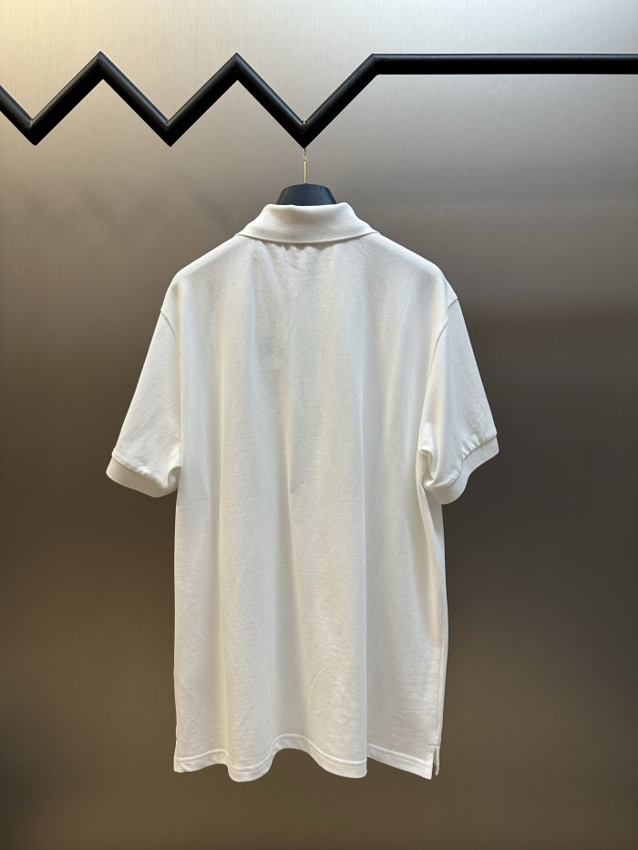 Burberry Metal Knight Cotton Polo Shirt FZTX6156