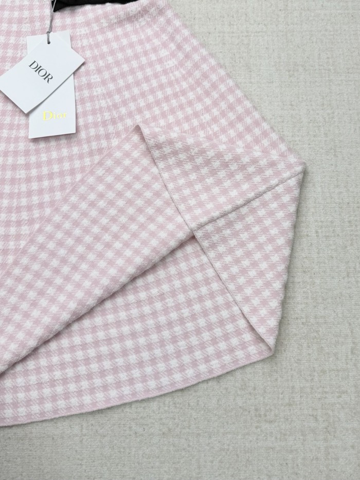 Dior Vichy Knitted Dress FZQZ042