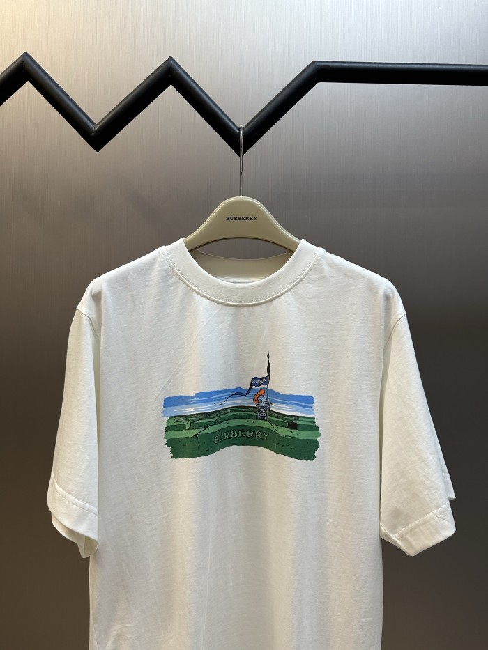 Burberry Maze Cotton T-shirt FZTX6150