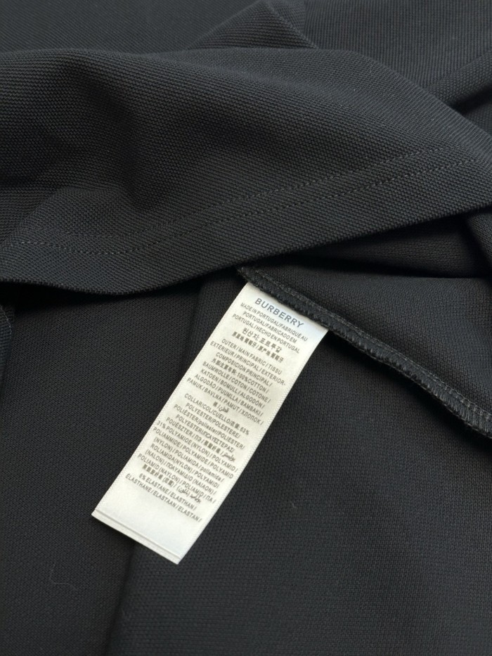 Burberry Metal Knight Cotton Polo Shirt FZTX6156