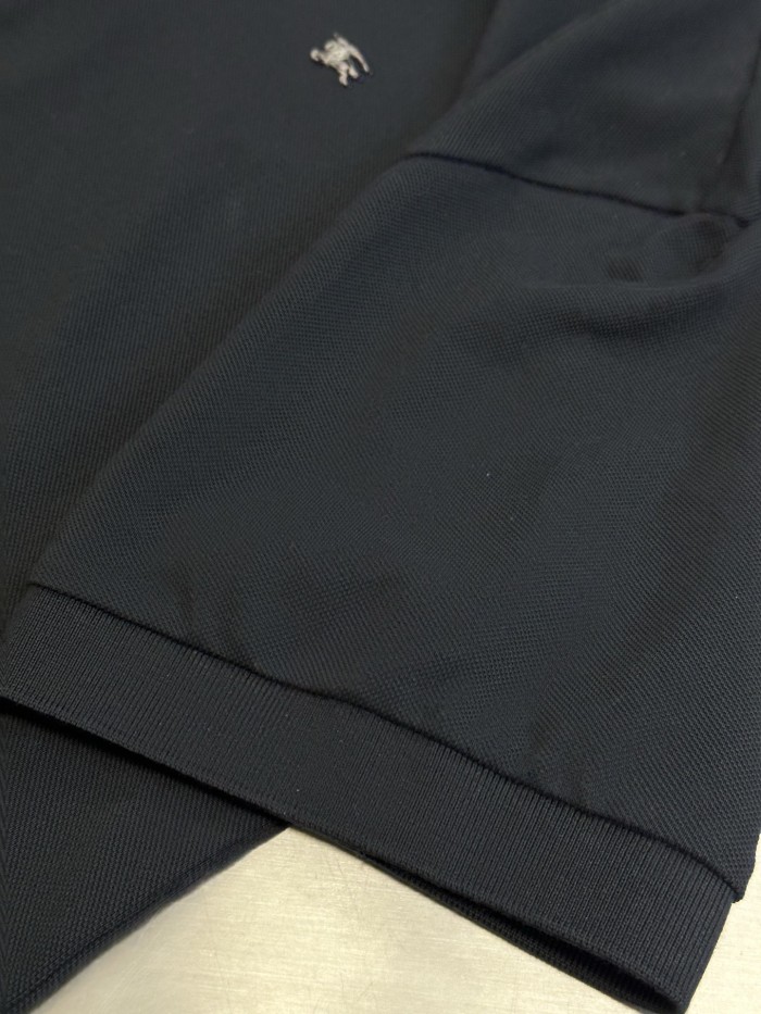 Burberry Metal Knight Cotton Polo Shirt FZTX6156