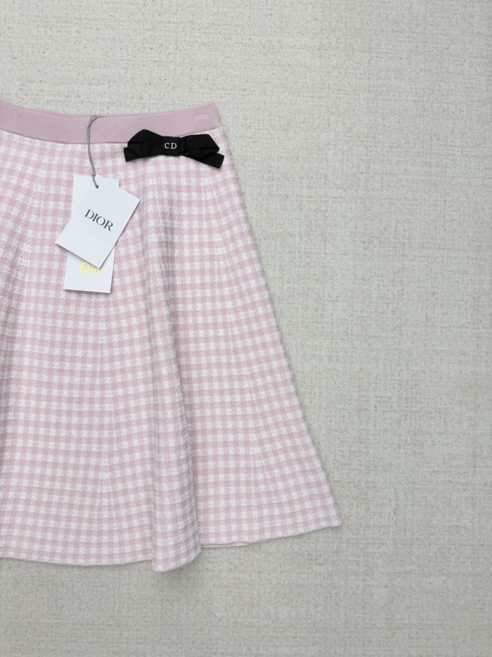 Dior Vichy Knitted Dress FZQZ042