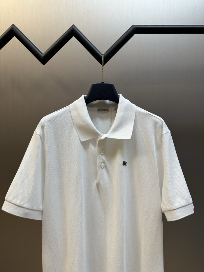 Burberry Metal Knight Cotton Polo Shirt FZTX6156