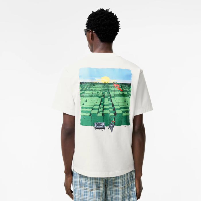 Burberry Maze Cotton T-shirt FZTX6150