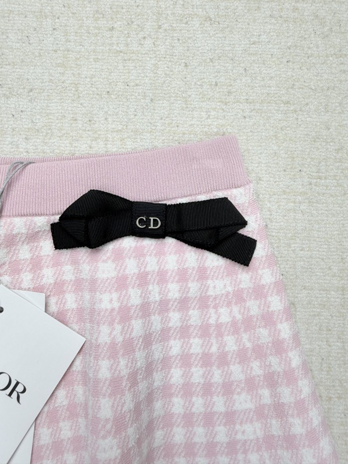 Dior Vichy Knitted Dress FZQZ042