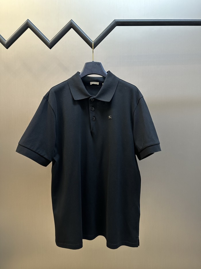 Burberry Metal Knight Cotton Polo Shirt FZTX6156
