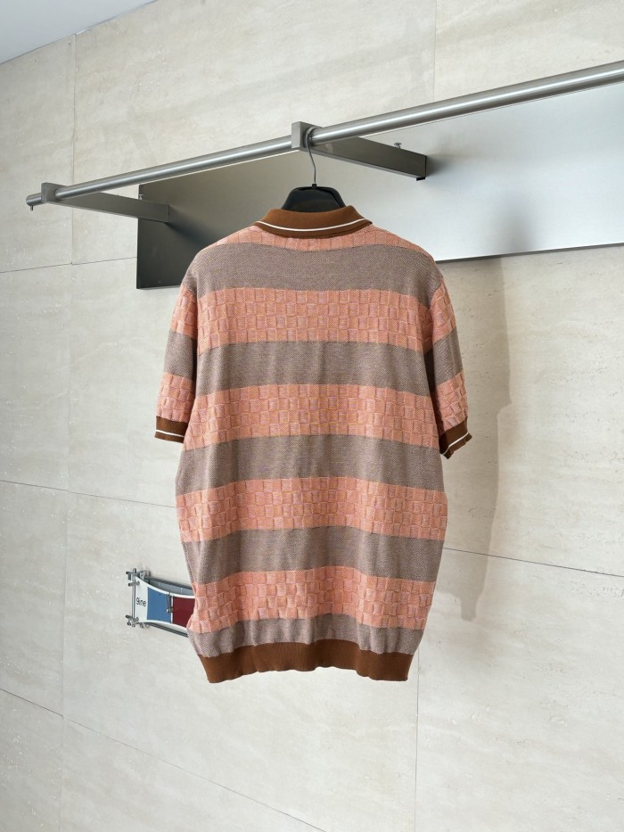 LV DAMIER knitted Polo tee FZTX6165