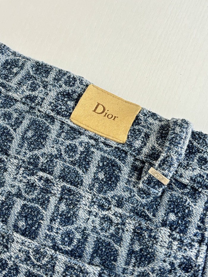 DIOR Oblique Denim shorts FZKZ1901