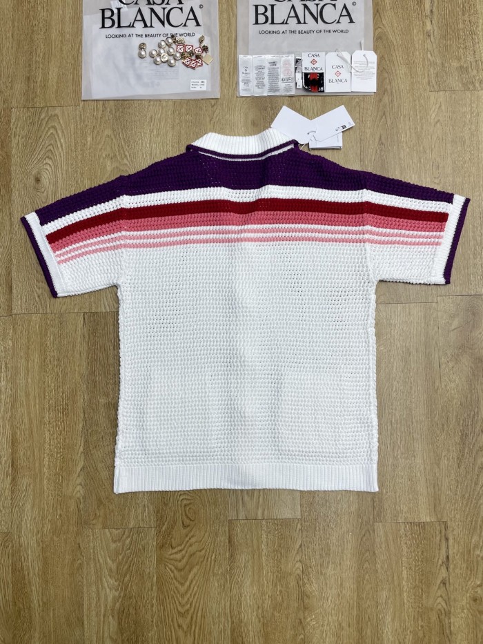 CASABLANCA Knitted Suit Shirts Shorts FZTZ118