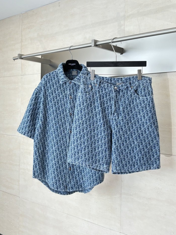 DIOR Oblique Denim shorts FZKZ1901