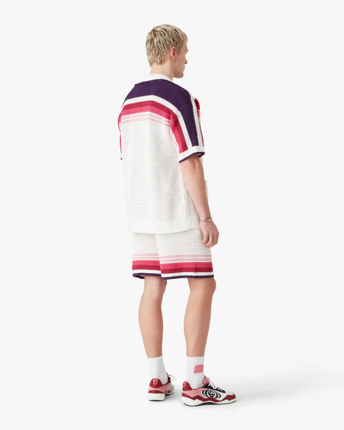 CASABLANCA Knitted Suit Shirts Shorts FZTZ118