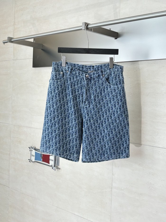 DIOR Oblique Denim shorts FZKZ1901