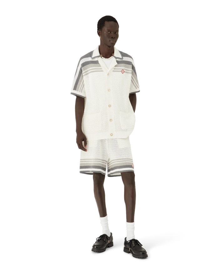 CASABLANCA Knitted Suit Shirts Shorts FZTZ070