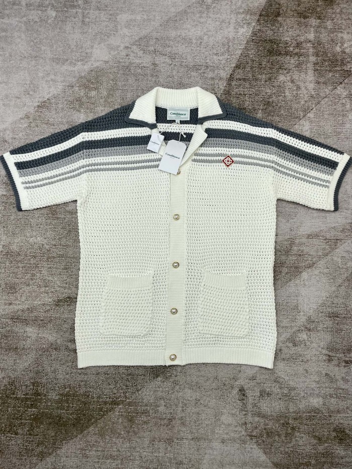 CASABLANCA Knitted Suit Shirts Shorts FZTZ070