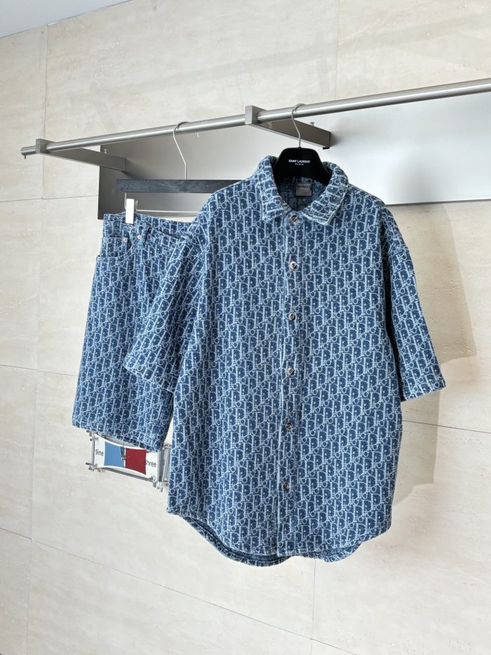 DIOR Oblique Denim Shirts FZCS653