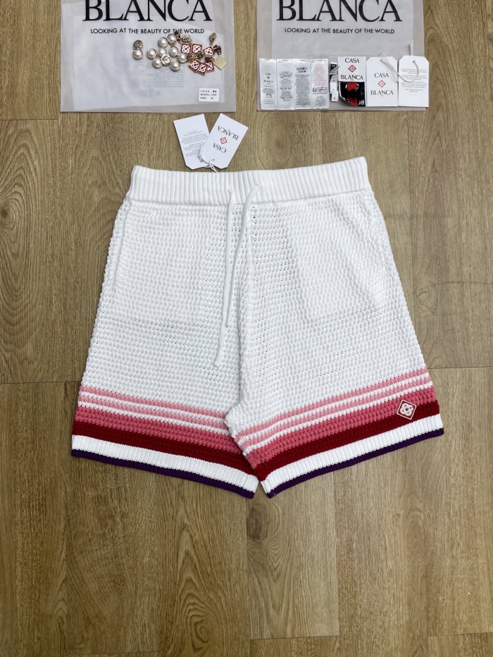CASABLANCA Knitted Suit Shirts Shorts FZTZ118