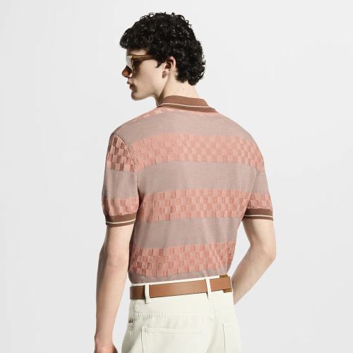 LV DAMIER knitted Polo tee FZTX6165