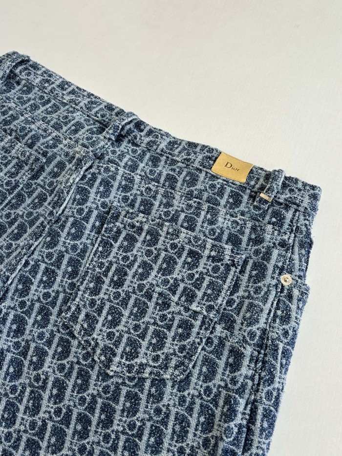 DIOR Oblique Denim shorts FZKZ1901