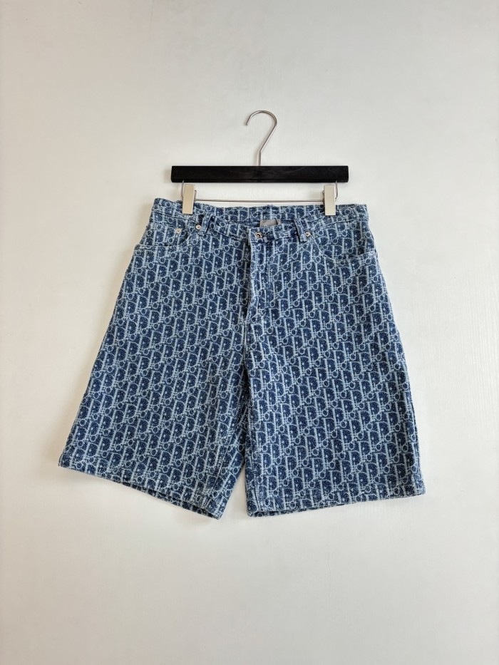 DIOR Oblique Denim shorts FZKZ1901