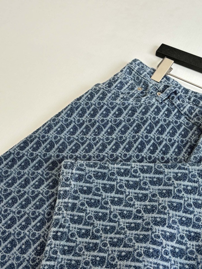 DIOR Oblique Denim shorts FZKZ1901