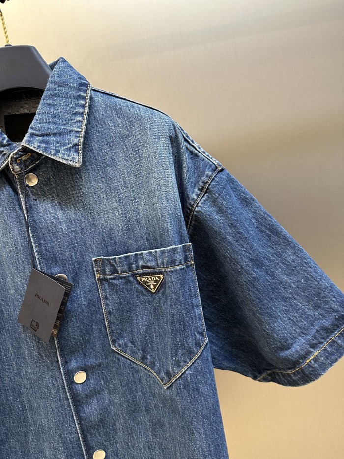 Prada Denim Shirts FZCS654