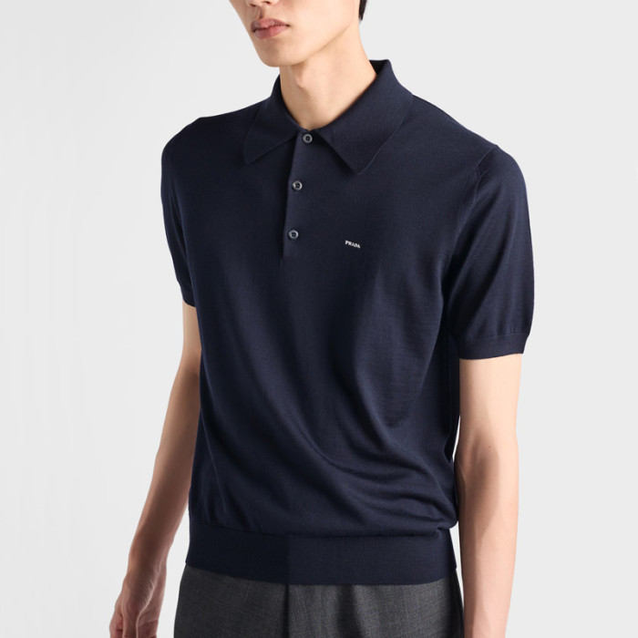 Prada Knit polo tee FZTX6168