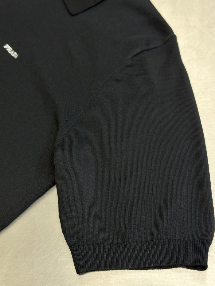 Prada Knit polo tee FZTX6168
